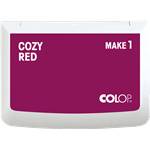 Tampon encreur Make 1 Rouge Cozy, 50 x 90 mm