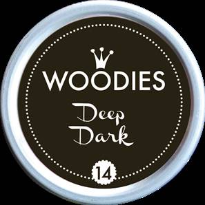 Tampon encreur Woodies Deep Dark