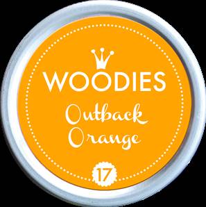 Tampon encreur Woodies Outback Orange