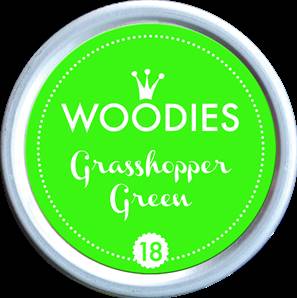 Tampon encreur Woodies Grasshopper Green