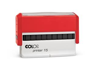 PRINTER 15  blanc et rouge