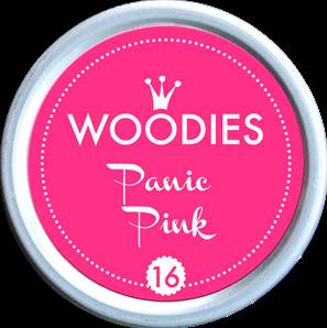 Tampon encreur Woodies Panic Pink