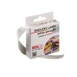 Rouleau d'étiquettes blanches brillantes pour E-Mark, 14mm x 8m