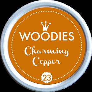 Tampon encreur Woodies Charming Copper