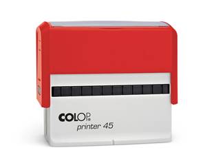 PRINTER 45  blanc et rouge