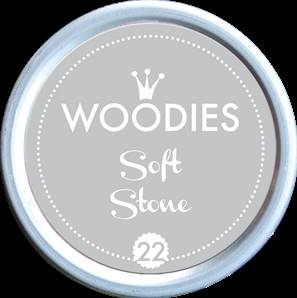Tampon encreur Woodies Soft Stone