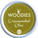Tampon encreur Woodies Ornemental Olive