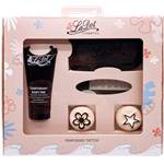 Kit Ladot Set S, tampon encreur + encre, strass & pierres S