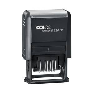 Printer S226/PN - Numéroteur avec plaque noir - SANS ENCRIER