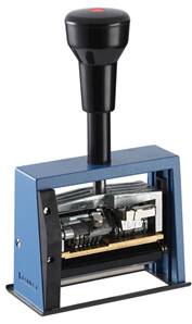 Folioteur Dateur DN65a-6 chiffres, 4mm, date à droite