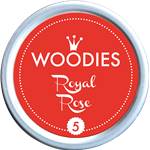 Tampon encreur Woodies Royal Rose