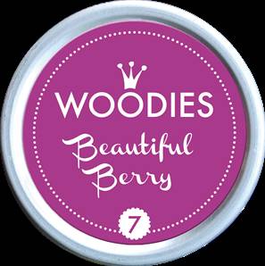 Tampon encreur Woodies Beautiful Berry
