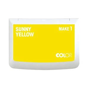 Tampon encreur Make 1 Jaune Sunny, 50 x 90 mm