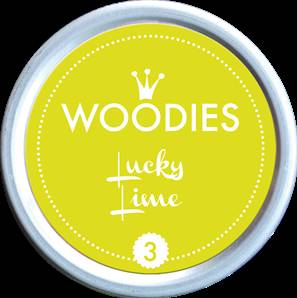 Tampon encreur Woodies Lucky Lime