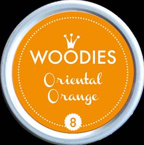 Tampon encreur Woodies Oriental Orange