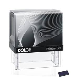 PRINTER 30  noir, Encré en Bleu