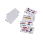 Cartes Papier Blanc , 54 x 85,5 mm, boîte de 100 pièces