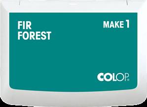Tampon encreur Make 1 Vert Forêt, 50 x 90 mm