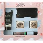 Kit Ladot Set 8, tampon encreur+encre,strass & pierres S20+S21-UN1263